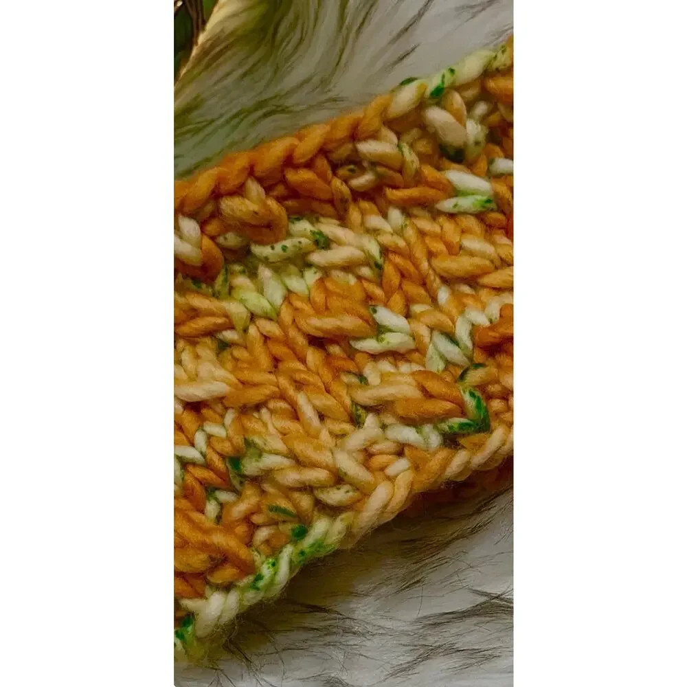 Hand Knit Merino Wool Headband - Lean On Me Design